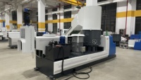 Granulateur plastique à double étage à haut rendement LDPE PET PP PE PVC, machine de recyclage des déchets, extrudeuse de granulés plastiques