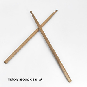 Buen Precio 5A/7A/Jazz American Hickory Wood Color Natural o Color pintado Material de baquetas profesional de alta calidad Grado 2 - Product Image 2