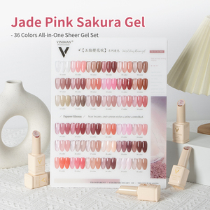 Kits de <span class=keywords><strong>Uñas</strong></span> de Gel Vinimay, Set Profesional de 3 Estilos, 36 Colores, Esmalte de Gel Semipermanente UV, OEM, Crea Tu Propia Marca - Product Image 4