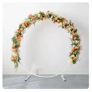 Flores artificiales de peonía secas, centros de mesa de boda, jarrón de arco de boda, corona de peonía de simulación