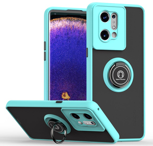 Vente chaude Ins Style Phone Case Stand pour <span class=keywords><strong>Oppo</strong></span> <span class=keywords><strong>Find</strong></span> <span class=keywords><strong>X5</strong></span> TPU + PC Protection complète antichoc Mobile Smartphone Case - Product Image 2