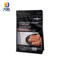Sac d'emballage pour aliments congelés Sac à fermeture éclair réutilisable personnalisable pour aliments congelés