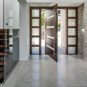 Porta <span class=keywords><strong>d</strong></span>'<span class=keywords><strong>Ingresso</strong></span> Pivotante in Ferro Battuto con Vetro Francese - Product Image 4