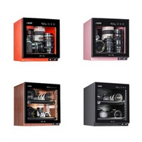 Armoire de rangement transparente anti-humidité Ailete pour équipement photographique et thé/grains de Pu'er, capacité 15L