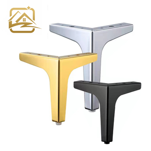 ขาโซฟาเหล็กตกแต่งขายส่ง ขาเฟอร์นิเจอร์ ขาโซฟาเหล็กแบบคานยื่น - Product Image 1