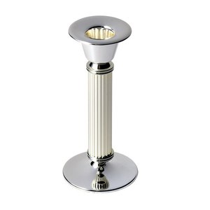 Doricovsky portacandele decorazione da tavolo portacandele 132mm con supporto in metallo fatto a mano dal Design unico - Product Image 1