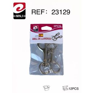 MNJ Keychain Ring 2Pcs Metal Key Holder For Keys Accessory - Product Image 3