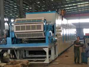 Machine de recyclage du papier usagé / Machine de fabrication de plateaux à œufs en carton - Product Image 5