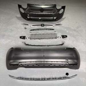 Kits carrosserie, pare-chocs avant et arrière avec toutes les pièces chromées pour <span class=keywords><strong>Fiat</strong></span> <span class=keywords><strong>500</strong></span> 2015 - Product Image 3