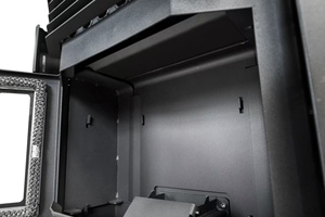 Estufa de Leña Moderna para Interiores y Exteriores, Ecológica, Independiente, con Capacidad de Calefacción de 68KW y Tanque de Combustible de 65Kg - Product Image 4
