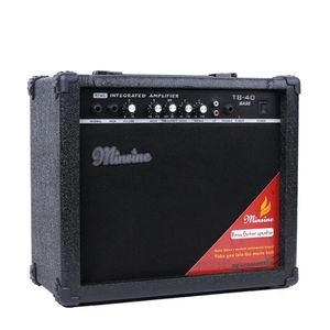Amplificador Minsine TB40 de 40W para Bajo Eléctrico con Altavoz y Construcción en <span class=keywords><strong>Metal</strong></span> y Plástico - Product Image 1