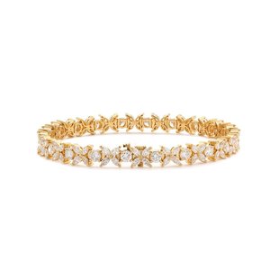 Pulsera de Cadena con Diamantes de Lujo para Mujer, Plata de Ley 925, Ajustable, Joyería Fina, Elegante, Regalo de Moda para Uso Diario y Fiestas - Product Image 5