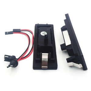 2 pièces, éclairage de <span class=keywords><strong>plaque</strong></span> d'<span class=keywords><strong>immatriculation</strong></span> LED 3W 12V pour <span class=keywords><strong>BMW</strong></span> série <span class=keywords><strong>1</strong></span>/6 Z4/i3/X2, compatible avec E81/E87/F20/F21/E63/E64/F06/F12/F13/K48 1600GT - Product Image 5
