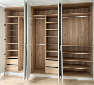 Muebles de dormitorio modulares de madera modernos, armario de diseño personalizado - Product Image 6