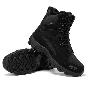 Botte de randonnée As33 unisexe, tige synthétique, semelle extérieure en caoutchouc, isolante, résistante à la neige pour l'hiver - Product Image 5