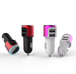 Support de téléphone à charge rapide avec logo personnalisé, chargeur de voiture USB - Product Image 4