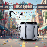 Tambour de fanfare 14''x12'' avec coque en peuplier 6 plis et support léger (MSD-1412)