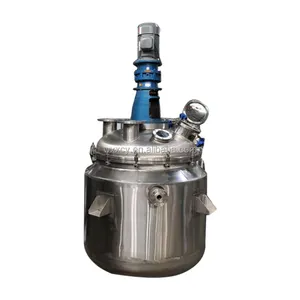 304 316L Ss Inox Stainless Steel Food Grade Double Jacket Heating Cooling Agitator Mixer Mixing Tank