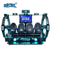 Chaise interactive de réalité virtuelle EPARK, cinéma 9D VR, 4 sièges, cinéma dynamique 9D, prix
