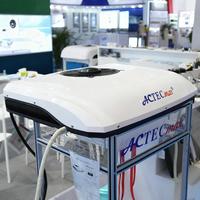 Otros Sistemas de Aire Acondicionado AC.161.143 Compresor Rotatorio con Certificación CE, Aire Acondicionado Automotriz de 12V para Techo de Camión, Aire Acondicionado de 24V