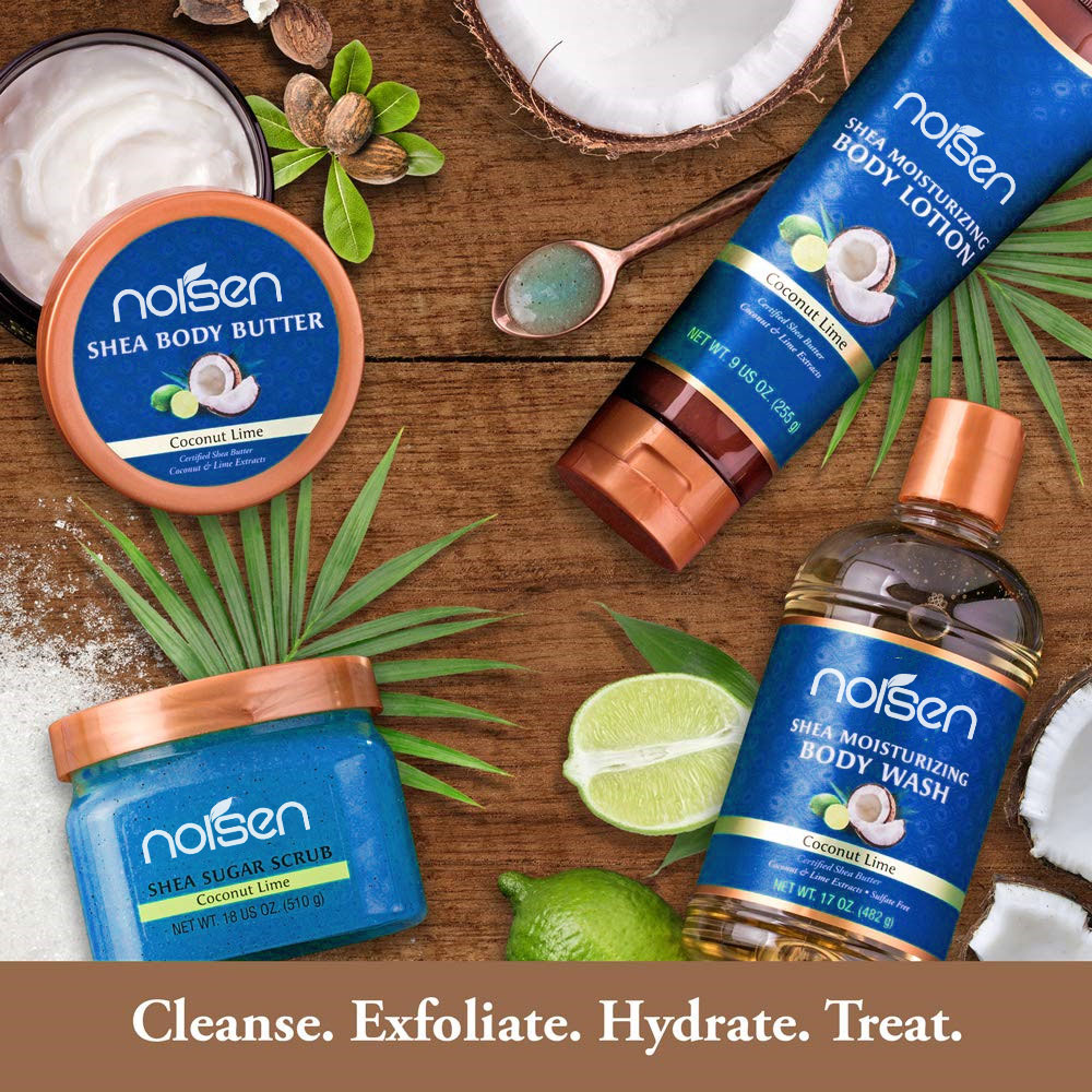 Hot Selling Natural private label organic lightening exfoliating nourishing whitening Shea Butter Sugar Body Scrub