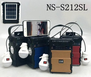 <span class=keywords><strong>Radio</strong></span> Ricaricabile NNS S212SL con USB, SD, TF, Mp3, Luce e Pannello Solare, <span class=keywords><strong>Radio</strong></span> AM/FM Tascabile - Product Image 2