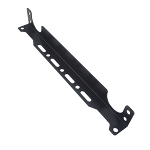 Oil Cooler <b>Bracket</b> Aluminum Long <b>Bracket</b> For Japanese Style Cars Customizable Black <b>Silver</b> OCB02 - Product Image 1