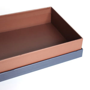 Изготовленная на заказ печатная крышка и на основе с грифом жесткая упаковка картонная модная подарочная коробка - Product Image 6