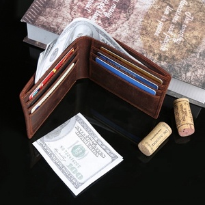 Crazy Horse <b>Wallet</b> for Men Bifold Custom Leather <b>Wallet</b> Leather <b>Wallet</b> Men - Product Image 2