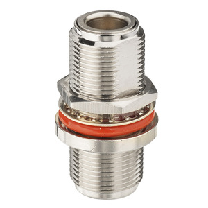 N Adapter 2XN Nữ Để Nữ Nut Vách Ngăn Coupler Adapter Cho <span class=keywords><strong>Wilson</strong></span> Di Động Booster WiFi Ăng Ten CB Đài Phát Thanh Phân Tích Đồng Trục cáp - Product Image 3