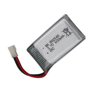 Литиевая батарея с 2 pin вилкой/корейский производитель кабелей высокой емкости для RC автомобиль 3,7 V 600 мА/ч, 802540 оптом литий-полимерная батарея для сотового телефона - Product Image 4