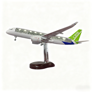 Modelo de avión de resina de 47CM A350 China Southern Airlines con motores brillantes, luces de cabina, tren de aterrizaje deslizante, detalles impresionantes - Product Image 4