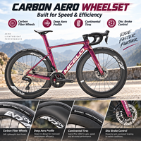 Vélo de route en carbone léger avec transmission électronique Ultegra Di2 2x12 vitesses pour la course et le cyclisme sur route