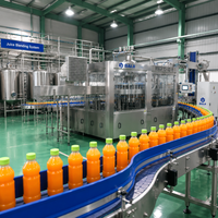 Machine de remplissage automatique économique pour jus d'ananas en bouteilles plastiques, prix usine