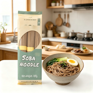 Nouilles <span class=keywords><strong>Soba</strong></span> de style japonais 300g, nouilles <span class=keywords><strong>Soba</strong></span> séchées pour salade chaude ou froide, ramen - Product Image 1