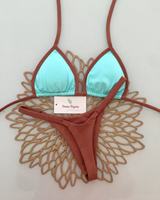 Mini string brésilien, bikini triangle, maillot de bain deux pièces, personnalisation sur mesure de maillots de bain