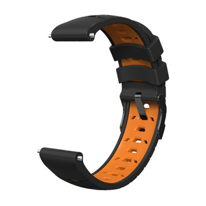 HMJ Bracelet de montre de remplacement universel en caoutchouc de silicone de luxe de bonne qualité 20mm 22mm Bracelet de montre pour <span class=keywords><strong>Huawei</strong></span> samsung - Product Image 4