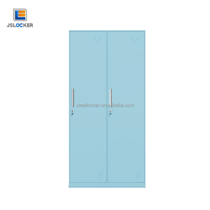 Penyusun pakaian baja karyawan loker kuliah Gym mengubah ruang lemari dengan dua pintu di langit biru - Product Image 1