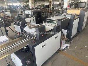 Livret pliant et agrafant de haute qualité faisant la machine à dos carré de livret de machine - Product Image 6