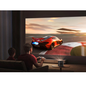 휴대용 스마트 안드로이드 WiFi DLP 프로젝터 홈 시어터 <span class=keywords><strong>C1000</strong></span> 미니 8000mAh 배터리 2g RAM 1080P 내장 스피커 32GB 스토리지 - Product Image 6