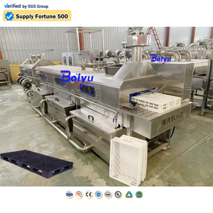 Laveuse industrielle <span class=keywords><strong>de</strong></span> plateaux à pain pour boulangerie, moules à pâtisserie, bacs à pâte et caisses en plastique - Product Image 2