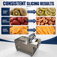 Multifunctionele gedroogde vruchten snijmachine, mango-snijder, jujube-dadelsnijder, snoepfruit verwerkingsapparatuur voor voedingsfabrieken