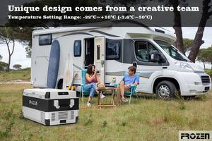 Réfrigérateur de voiture 12V DC, réfrigérateur mobile de <span class=keywords><strong>camping</strong></span>, glacière à boissons, boîte de refroidissement portable, grande capacité <span class=keywords><strong>100</strong></span> <span class=keywords><strong>litres</strong></span>, glacière pour l'extérieur - Product Image 3