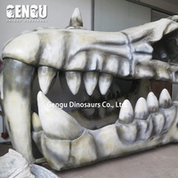 Statue de requin blanc géant réaliste en fibre de verre, accessoire photo, sculpture à chevaucher pour enfants, pour décoration d'aquarium, parc à thème, exposition