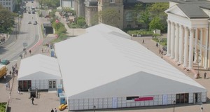 Nhà máy cung cấp trực tiếp dễ dàng cài đặt Đóng gói Lều Hệ thống điều hòa không khí Lều HVAC 10 TẤN-40 tấn - Product Image 3