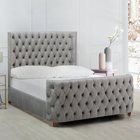 Moderne Kinder Schlafzimmer möbel Set für Mädchen Phantasie Doppelbett Design Hochbett Queen-Size-Bett rahmen mit Kopfteilen