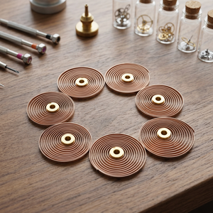 Resortes de reloj surtidos con pinzas, juego de repuesto de 72 piezas para reparación de relojes mecánicos y despertadores |   GS2239 - Product Image 2