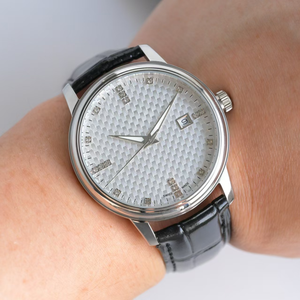 Montre mécanique haut de gamme originale de qualité supérieure 2025, nouvelle collection, en alliage d'acier inoxydable, avec cristal saphir noir et blanc, pour homme, style dessin animé. - Product Image 5