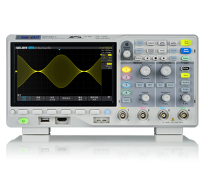 Osciloscopio Digital de Almacenamiento de Alta Resolución de 8 bits Serie SDS1102/1202/1104/1204X-C de Siglent, Equipo de Prueba de 2/4 Canales y 1GSa/s - Product Image 1