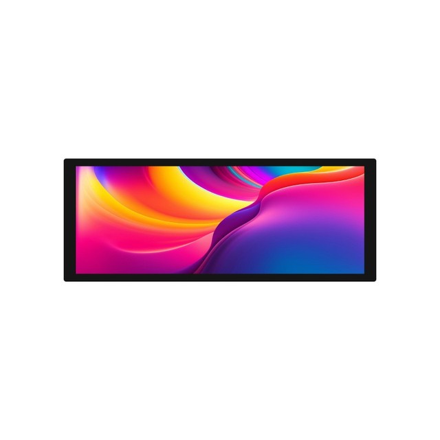 9.3inch Capacitive Touch Display, High Brightness, 1600x600, Optical Bonding Toughened Glass Panel, HD Interface, IPS